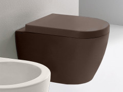 Унитаз подвесной, безободковый Scarabeo MOON 5524/CL/53