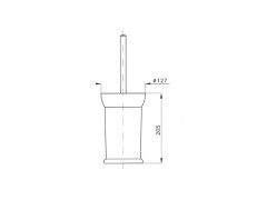 Ерш напольный NICOLAZZI CLASSICA 1491DB