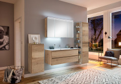 Комплект мебели Marlin 3290fair, 970 мм (2 одинаковых по высоте ящика), цвет дуб натуральный