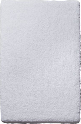 Batex Cotton Plus, односторонний прямоугольный коврик из 100% хлопка с противоскользящим покрытием, размер 60x90 см, цвет белый