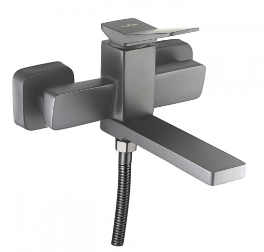 423531-G Смеситель од. для ванны кор. (ГРАФИТ) ViEiR (10/1шт)