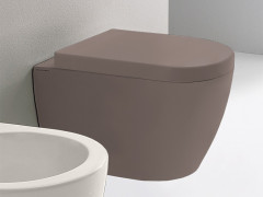 Унитаз подвесной, безободковый Scarabeo MOON 5524/CL/52