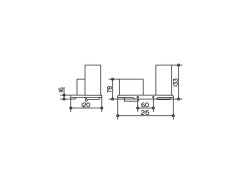 Стакан и мыльница KEUCO EDITION 400 11553019000
