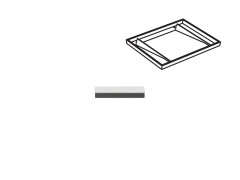 Структура для столешницы CIELO Multiplo MUST40 CM