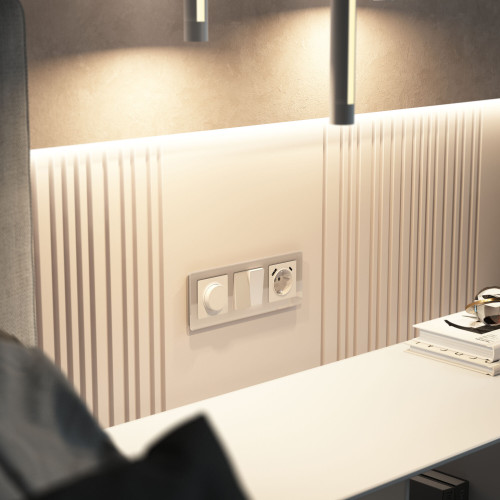 W1142043/ Диммер (айвори акрил) W1142043