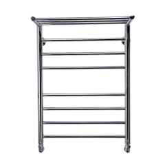 Полотенцесушитель водяной Comfysan Luce W-8 80/50 с полкой, хром