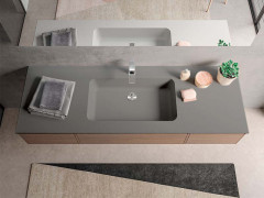 Раковина на тумбу BERLONI BAGNO SUITE  LAVQADINCXR57 176