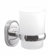 31006 Стакан стекло (настенный) HANSEN  (15/1шт)