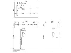 Раковина накладная CIELO NARCISO NALAMSX SM