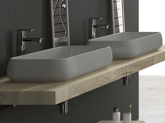 Раковина накладная CIELO SHUI SHLAA80 BR