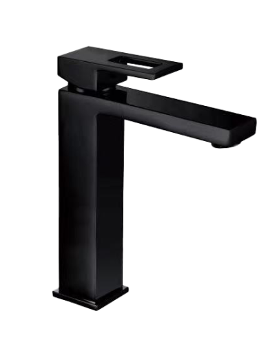 193512-C Смеситель од. для раковины-чаши (ЧЕРНЫЙ) ViEiR (10/1шт)