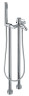 Emmevi Piper, напольный смеситель для ванной с ручным душем, цвет хром