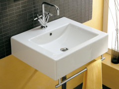 Раковина накладная/  подвесная Scarabeo SQUARE 8025/B