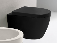 Унитаз подвесной, безободковый Scarabeo MOON 5524/CL/35