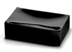 Gedy Sofia, настольная мыльница, цвет черный матовый