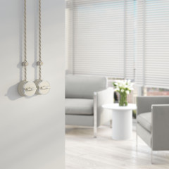 Выключатель на 4 положения двухклавишный (слоновая кость матовый/хром) W5822055