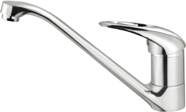 16020 Смеситель однорычажный для кухни "GANZER" (10/1шт)