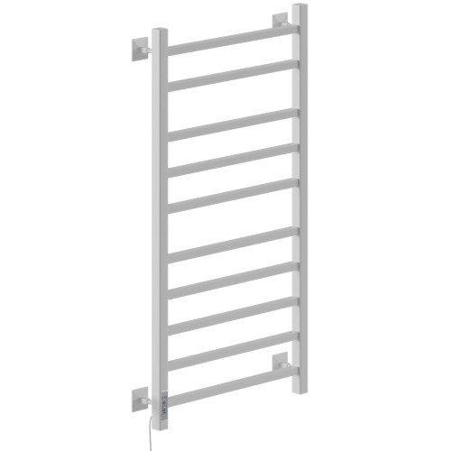 Полотенцесушитель Электрич.кабельный Ника STEP-2 100/50 RAL9016 белый матовый левый тэн