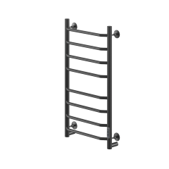 Полотенцесушитель Электрич.кабельный Ника WAY-3 80/40 RAL9005 черный матовый U