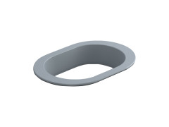 Раковина накладная/ встраиваемая CIELO AMEDEO AMLA65 BR