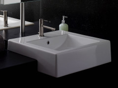 Раковина полувстраиваемая Scarabeo SQUARE 8025/D