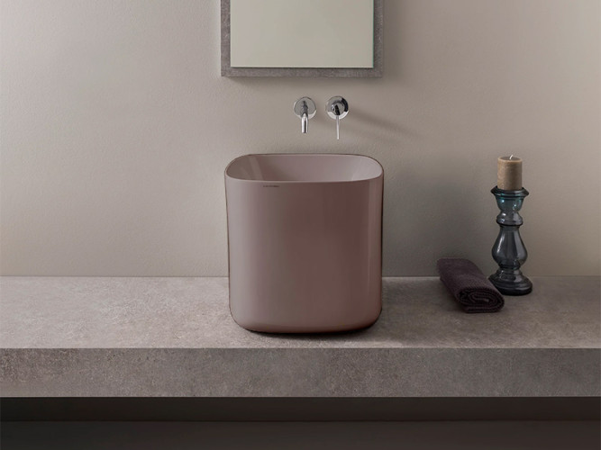 Раковина накладная Scarabeo MOON 5503/52