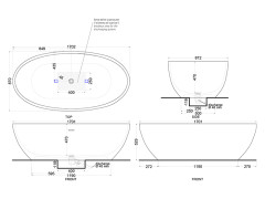 Ванна CIELO SHUI COMFORT SHCOBAT AN