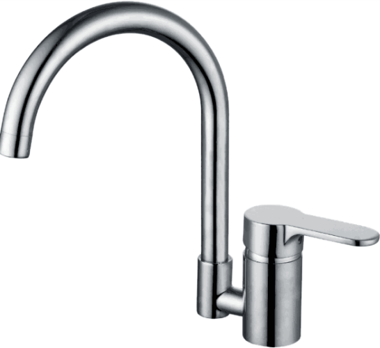 16021 Смеситель однорычажный для кухни "GANZER" (8/1шт)