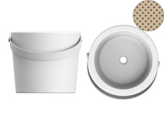 Раковина накладная Scarabeo BUCKET 8801BS/SEM