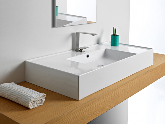 Раковина накладная/ подвесная Scarabeo TEOREMA 2.0 5124