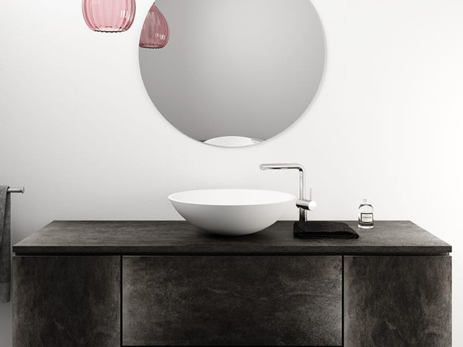 Раковина накладная RELAX DESIGN CHOTO S LX01 opac