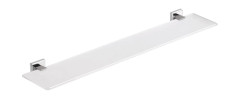 Gedy Colorado, стеклянная полка, длина 57 см, цвет хром