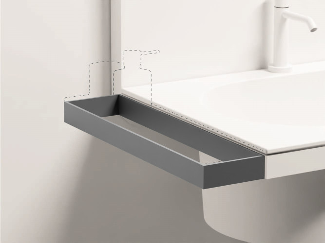 Полка для ванной CIELO ELLE  ELPM CM