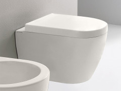 Унитаз подвесной, безободковый Scarabeo MOON 5524/CL/41