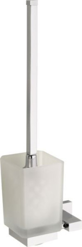 Sanibano Сeleste, настенный стеклянный ёрш, цвет хром