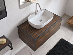 Держатель раковины навесной Scarabeo FRAME 1835/NROP/87