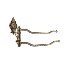 Полотенцедержатель двойной поворотный L45 cм., бронза Migliore Elisabetta