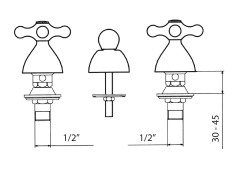 Смеситель для биде MAMOLI EPOCA 55590000E055