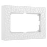Рамка для двойной розетки (белый) W0082401