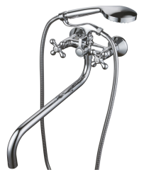 17041 Смеситель двухвентельный для ванны "GANZER"