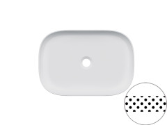 Раковина накладная Scarabeo GLAM 1804/FSNR