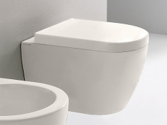 Унитаз подвесной безободковый Scarabeo MOON 5524/CL