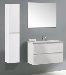 IBX YASMIN, тумба под раковину 100 см, 2 ящика, цвет натуральный