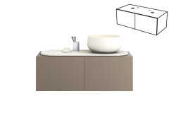 Тумба под раковину CIELO DELFO DECL AN