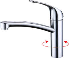 16024  Смеситель однорычажный для кухни &quot;GANZER&quot;  (10/1шт)