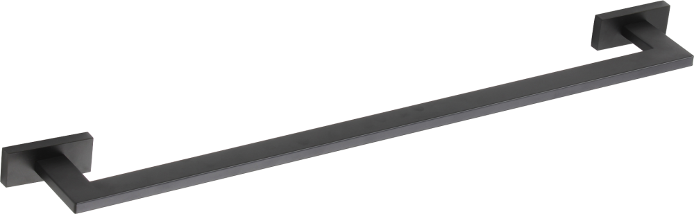 88070-C Держатель для полотенца 55 см. (ЧЕРНЫЙ) GANZER (20/1шт)