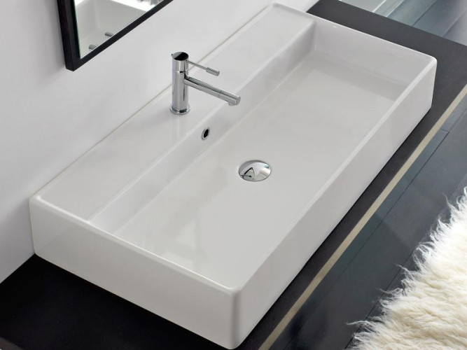 Раковина накладная/ подвесная Scarabeo TEOREMA 8031/R-120A