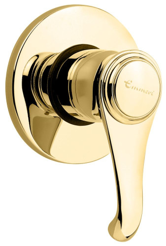 Emmevi Tiffany, встраиваемый смеситель для душа, цвет золото