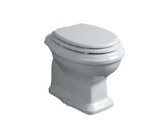 Унитаз приставной слив в пол SIMAS ARCADE AR 801 bia