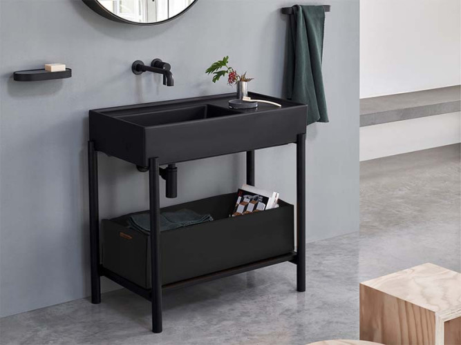 Корзина для белья CIELO PLINIO PNSC NE